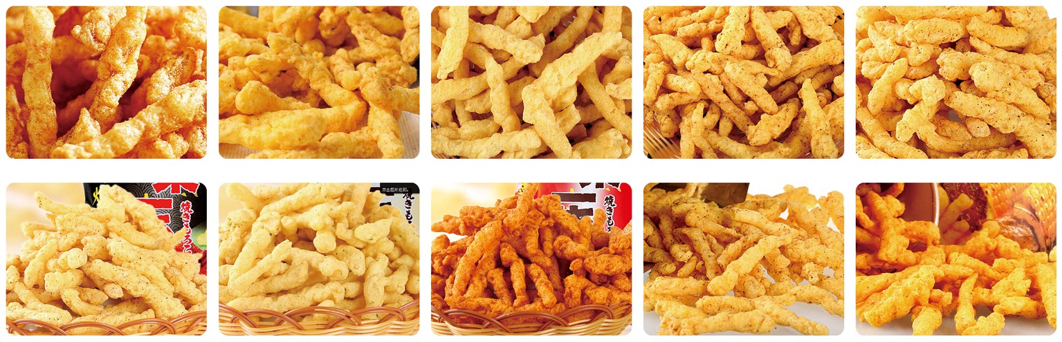 奇多粟米条生产线样品 奇多粟米条生产线样品